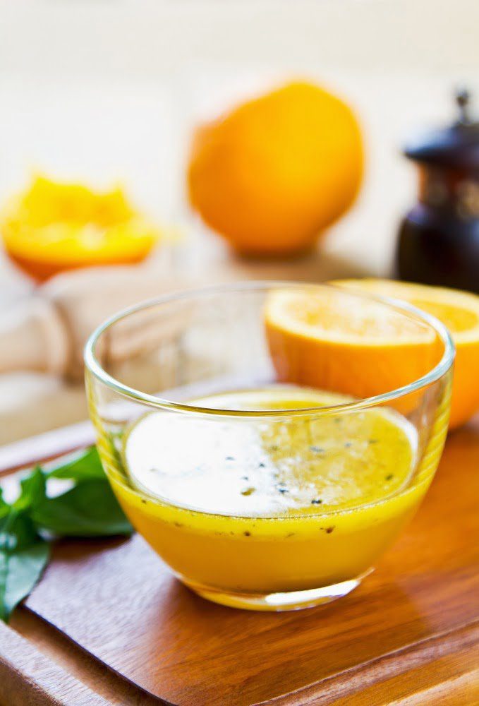 Фото рецепта - Апельсиновая заправка для овощного салата - шаг 5