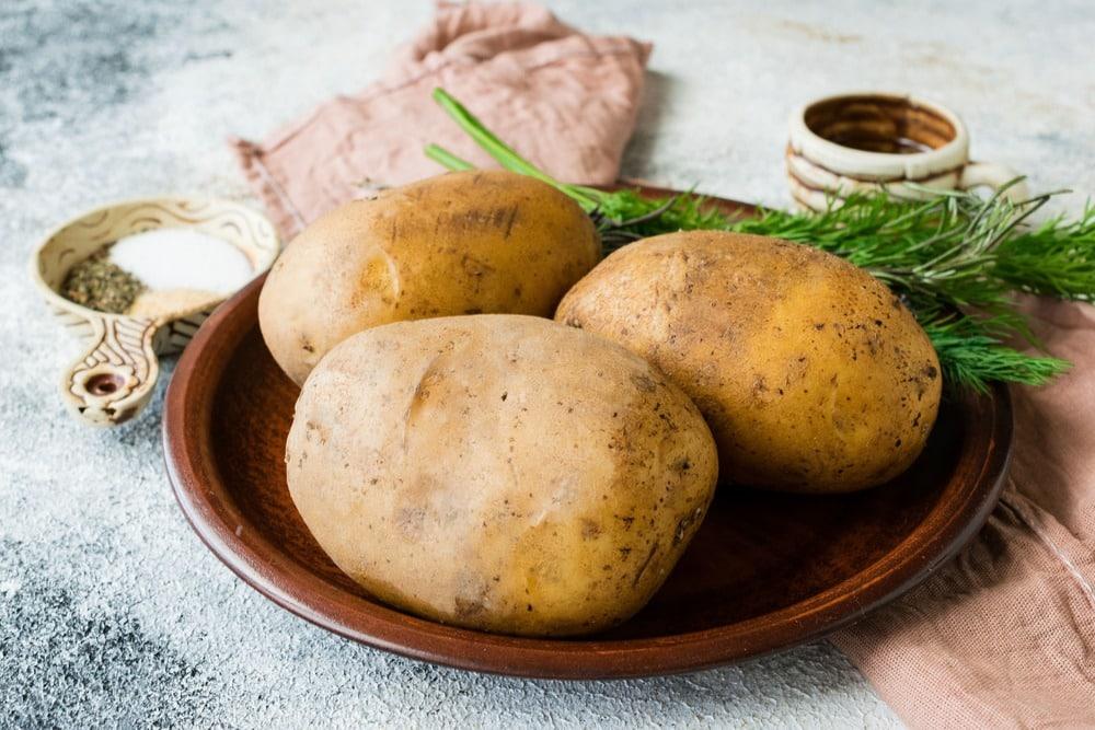 Продукты для приготовления картофеля на гриле