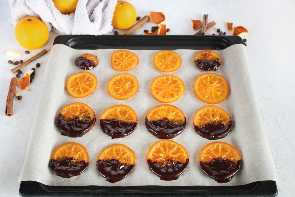 Фото рецепта - Апельсины в шоколаде (десерт) - шаг 9