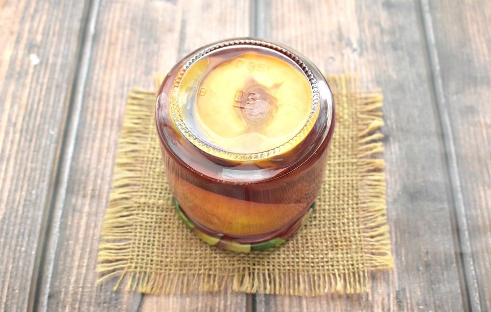 Фото рецепта - Персики в сахарном сиропе на зиму - шаг 6
