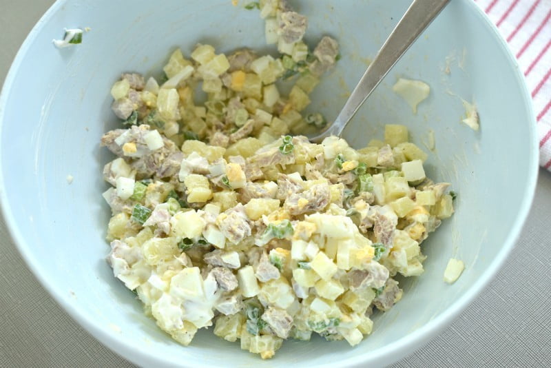 salat s kartofelem i svininoj b74f6d7 - Салат с картофелем и свининой